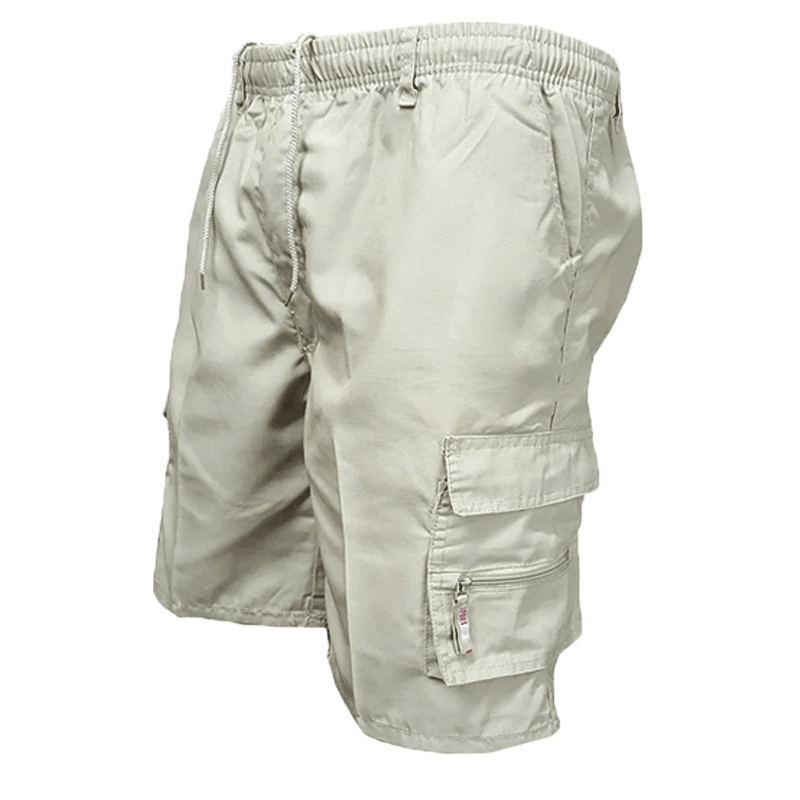 7-PACK Men's Zipper Pockets Hiking Athletic Running Shorts