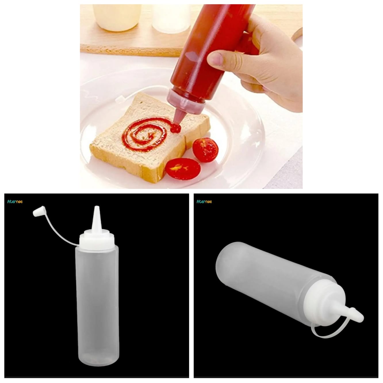 PACK OF 2 KETCHUP BOTTLES