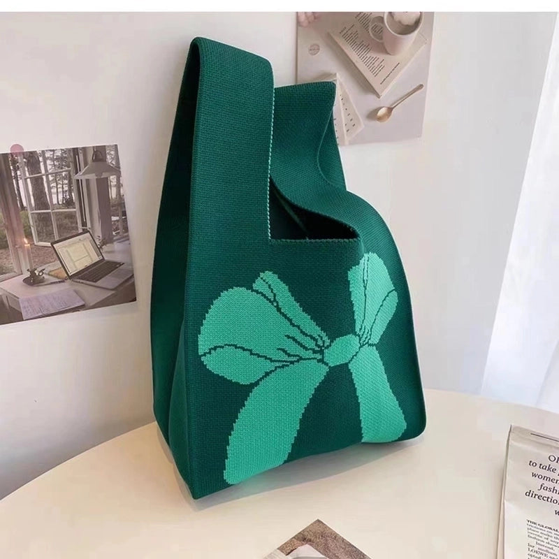 Spring And Summer New Arrival Women's Bag Handbag Bag Fashionable Simple Niche Knitted Bag Vesel Bag Crossbody Bag