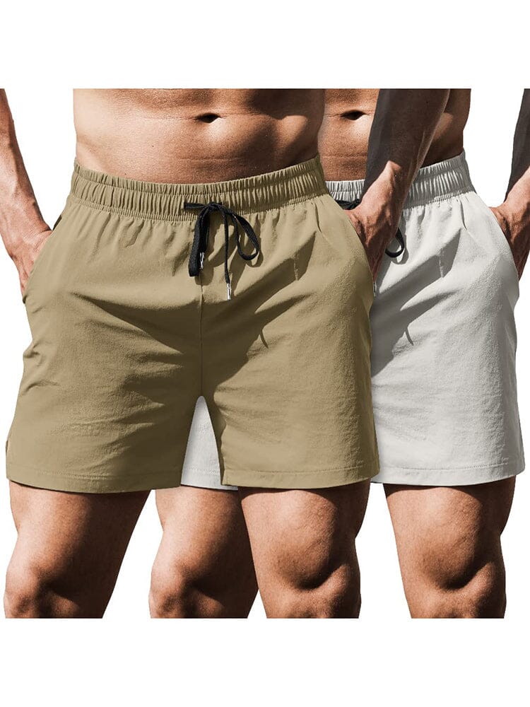 Athletic 2-Pack Workout Hiking Shorts (US Only)