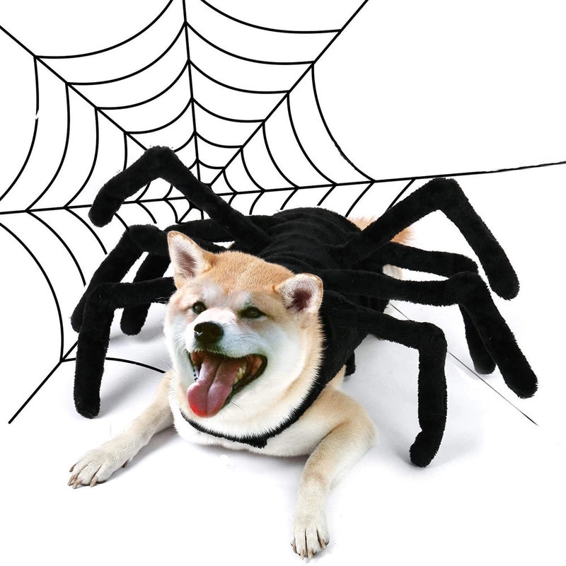 Pet Halloween Funny Spider Chest And Back Creative Costume