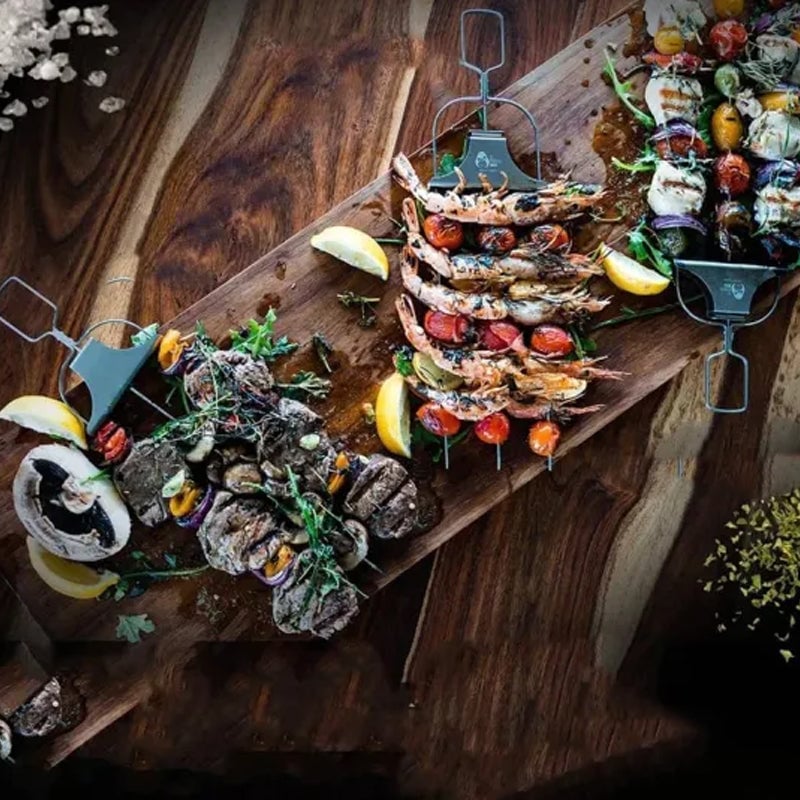 🔥LAST DAY-49% OFF🔥Three-Way Grill Skewers🥂