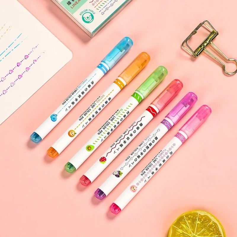 50% OFF🌸 Curve Highlighter Pen🥰For Your Kids