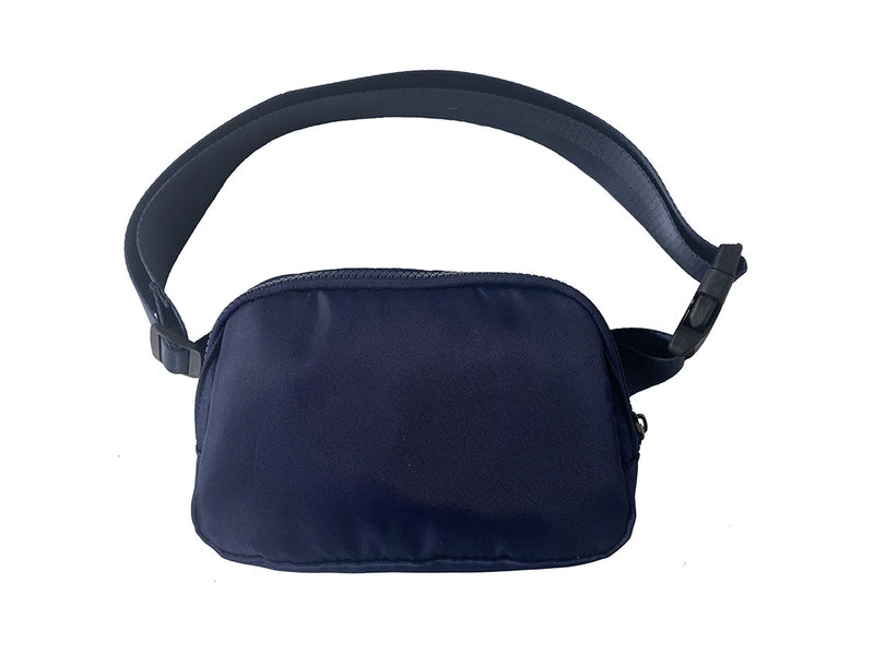 Men's Preppy Style Streetwear Solid Color Nylon Waist Bags