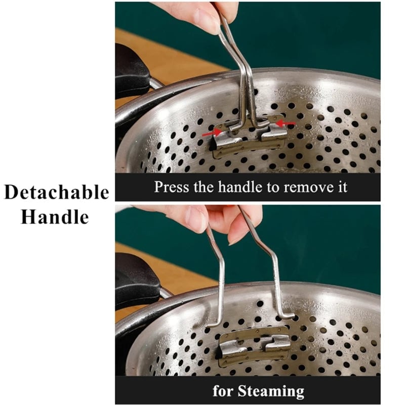 STEAMER AND FRYING BASKET