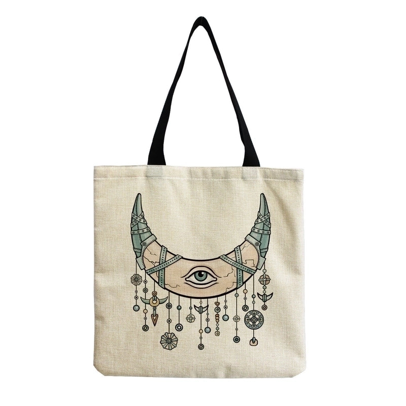 Women's Fashion Geometric Shopping Bags