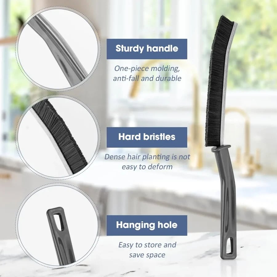 Last Day Special - Buy 2 Get 2 Free🔥Hard-Bristled Crevice Cleaning Brush