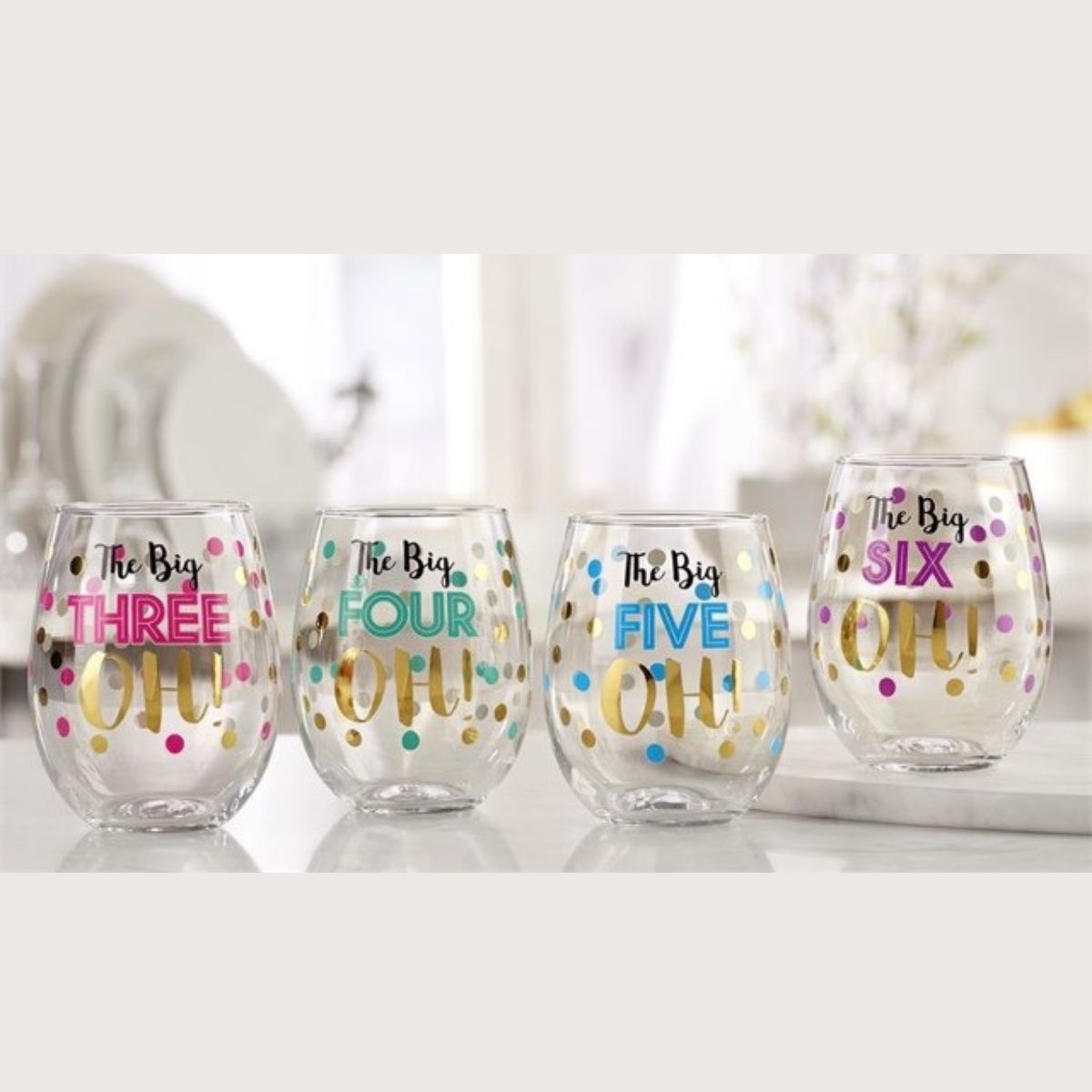 Stemless Wine Glass (one piece)