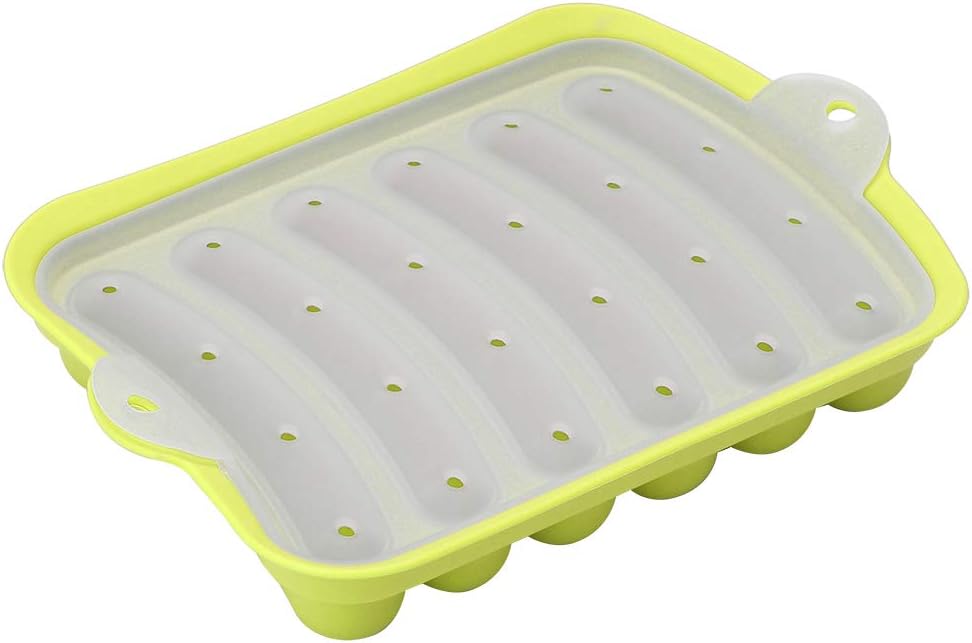 Sausage Mold Silicone Sausage Making Mold Microwave Oven Hot Dog Mold Kitchen Baking Accessory