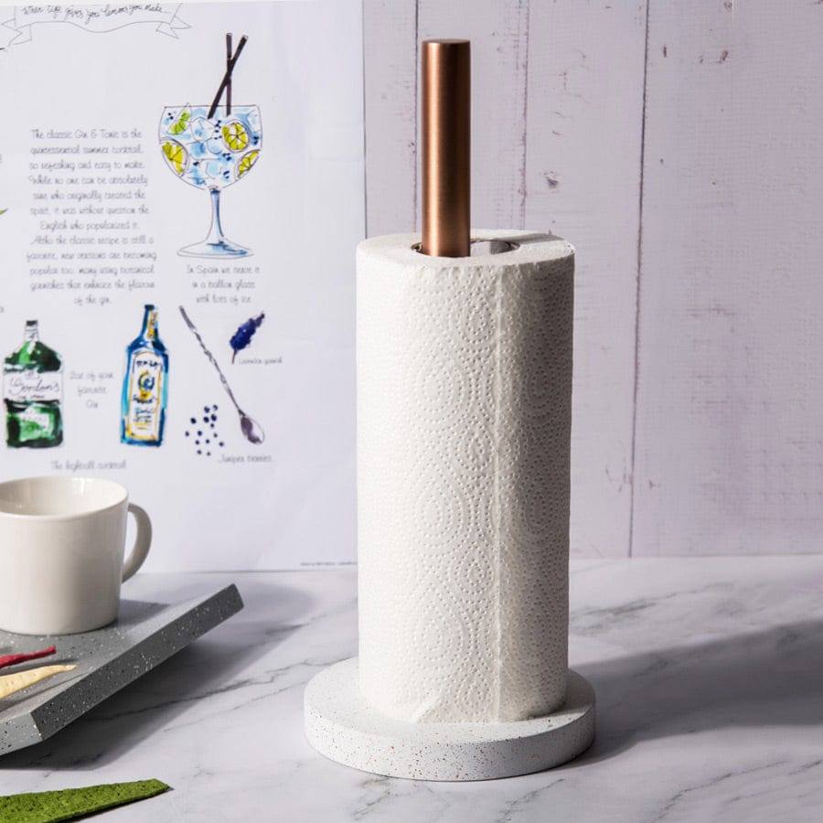 Fuse Paper Towel Holder - Speckled White