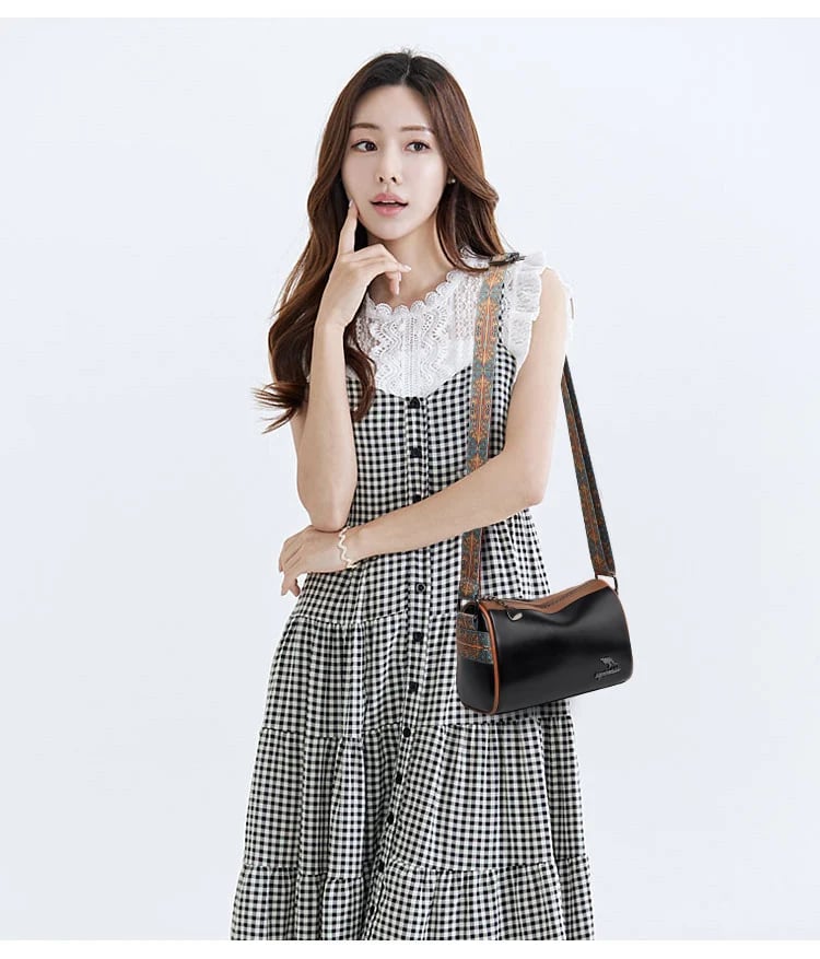 (🔥Promotion- 49% OFF) Boston Fashion Leather Crossbody Bag