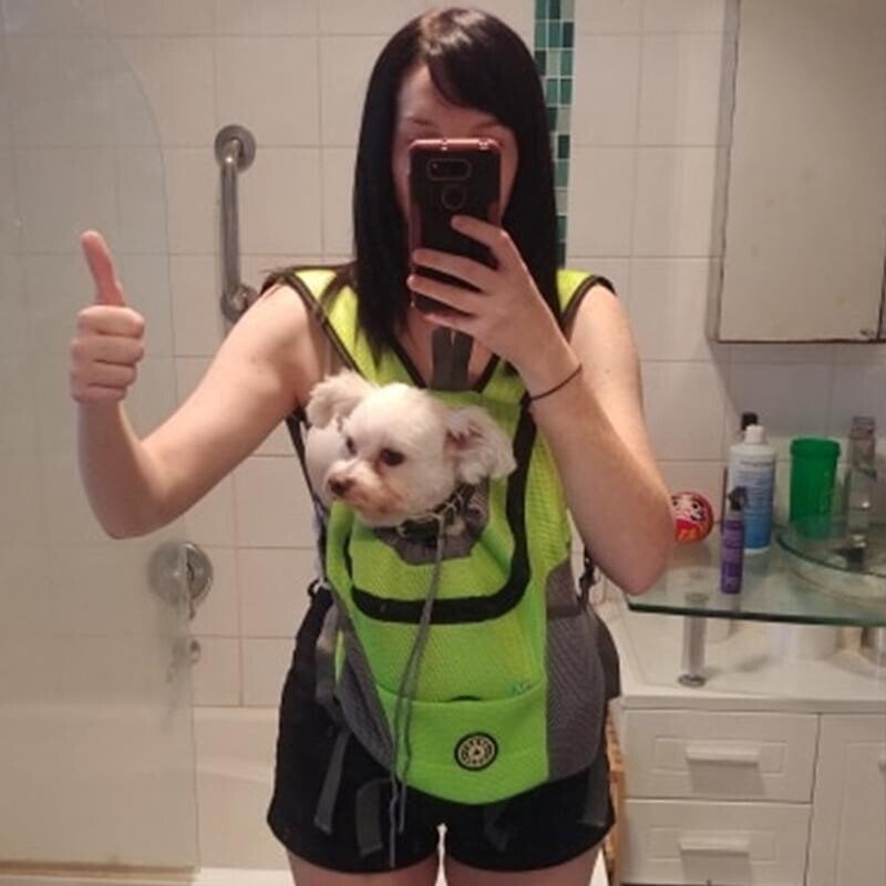 Dog Backpack & Relieve separation anxiety in dogs