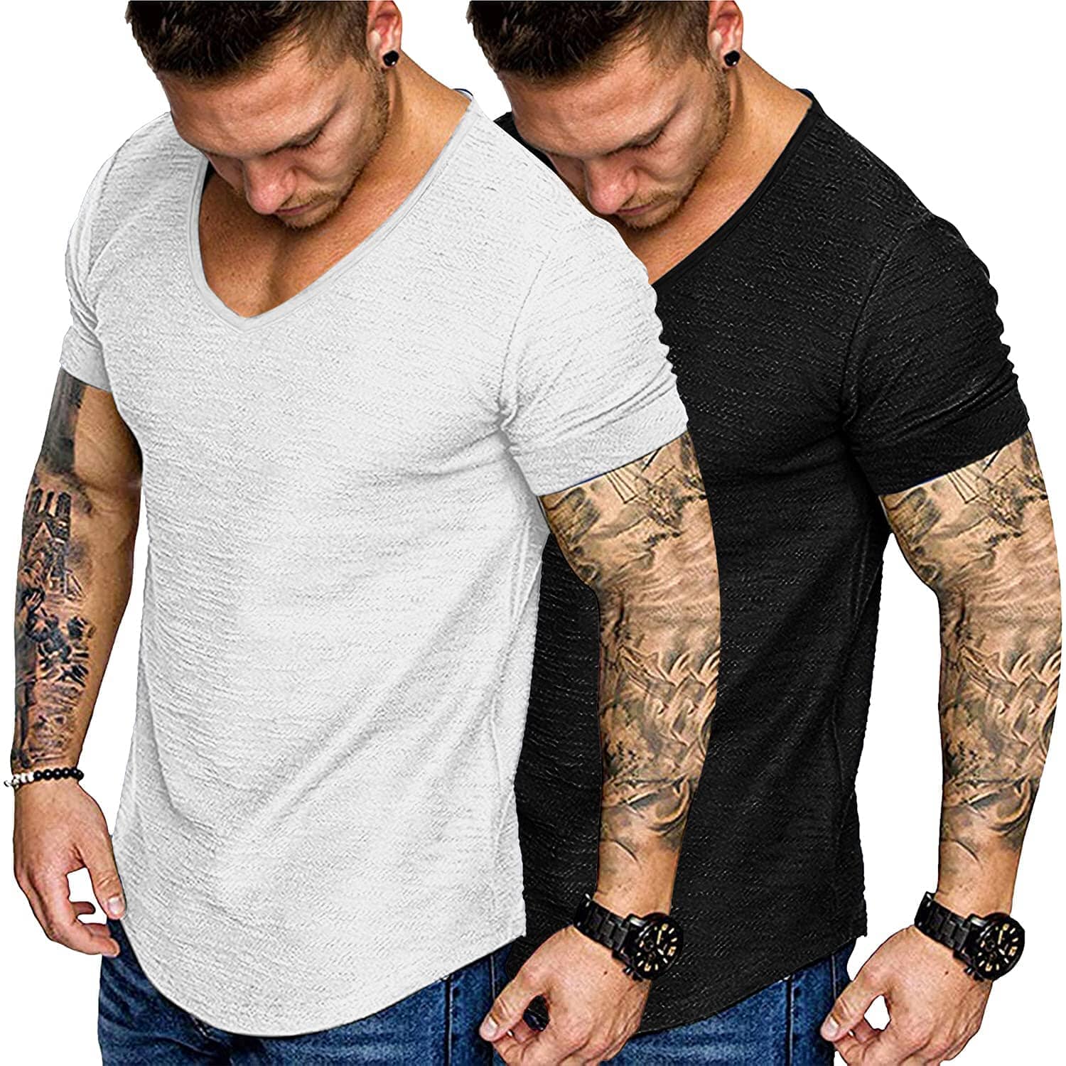 2 Pack Muscle T Shirt (US Only)