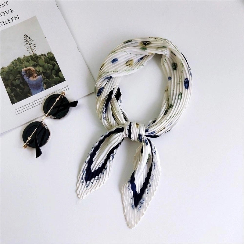 Summer Literary Folds Fashion Scarves
