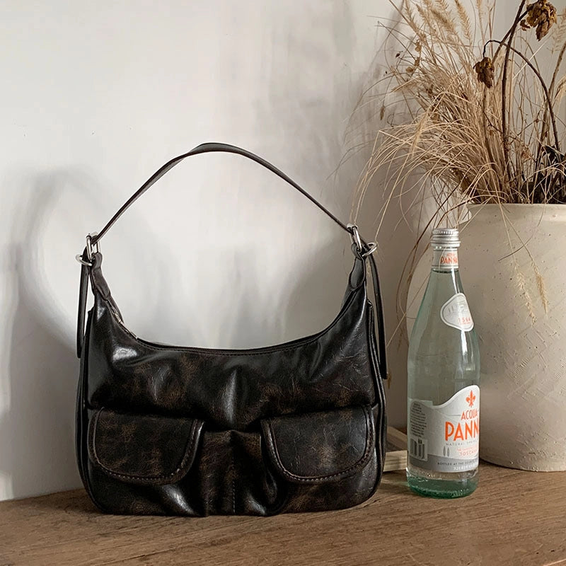 High-end Fashion Portable Underarm Bag For Women New Trendy Simple Commuter Shoulder Messenger Bag