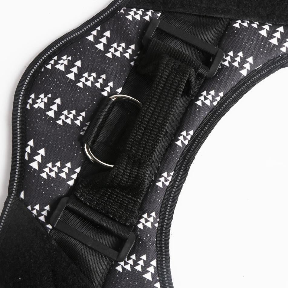 Custom No Pull Dog Harness with Name and Phone Number. Heavy Duty Personalized Pet Vest