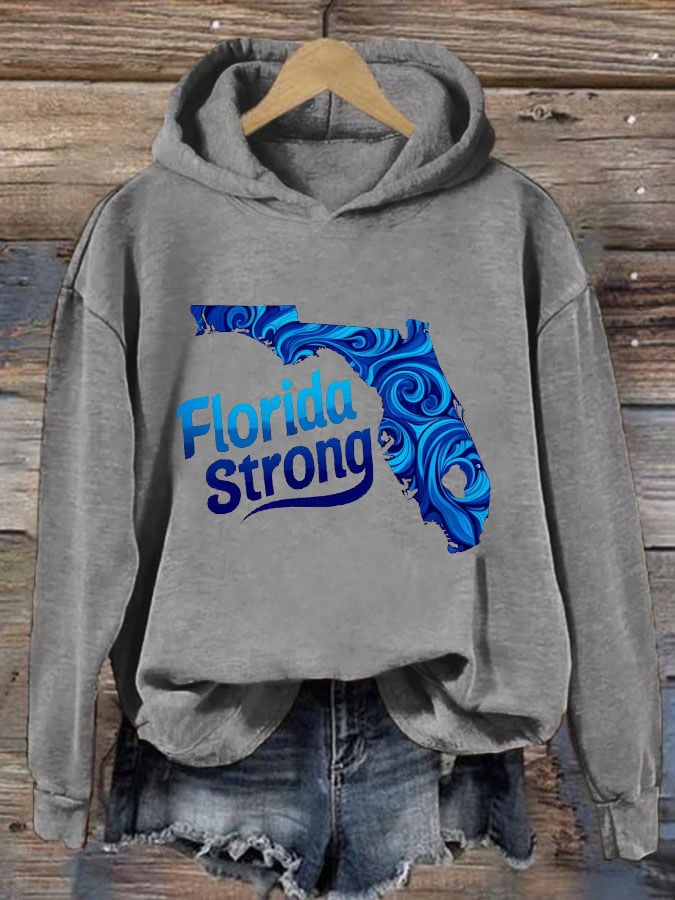 Women's Florida Strong Print Sweatshirt