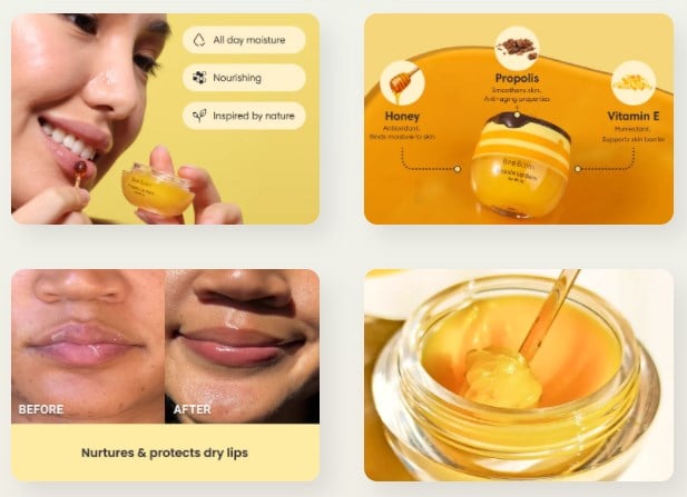 🍯Honey Pot Bee Lip Balm