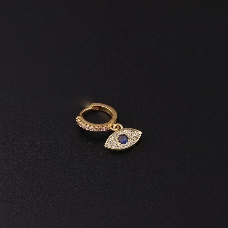 Ear Cartilage Rings & Studs Insect Copper Plating Artificial Gemstones