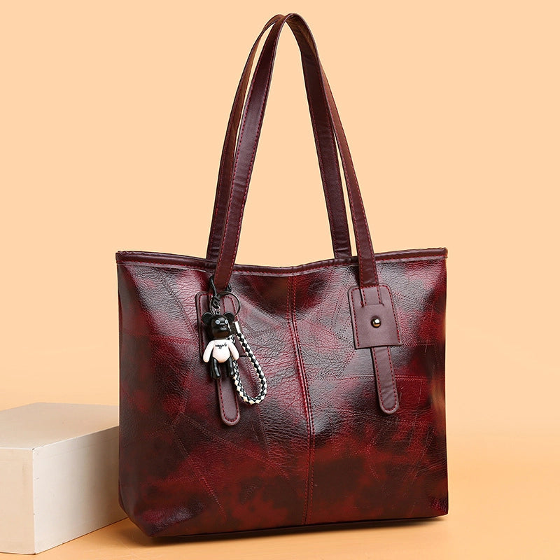 New Large Capacity Bag Women's  Fashion Women's Shoulder Bag Portable Commuter Handbag