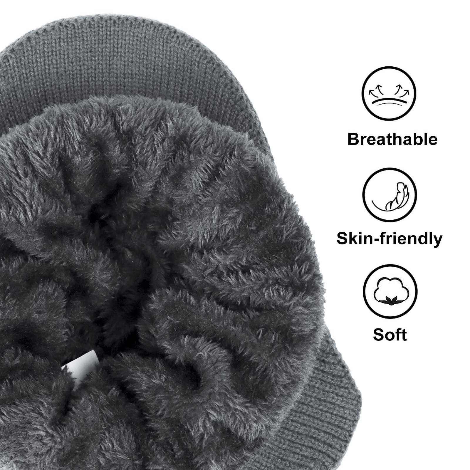 🔥 Elastic Warm Ear Protection Knitted Hat☃️