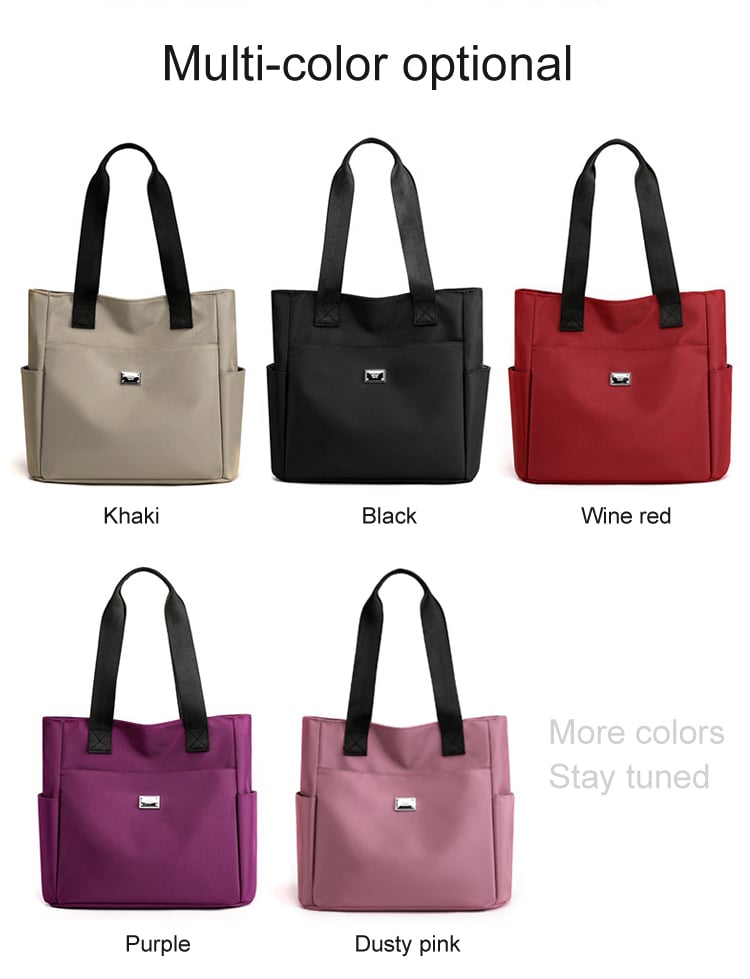 ⏰Hot Sale-2024 Large Capacity Waterproof Multi Pocket Nylon Shoulder Bag👜