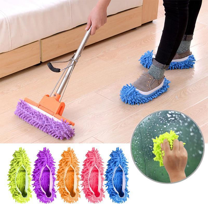 FunClean Mop Slippers. 1 pair