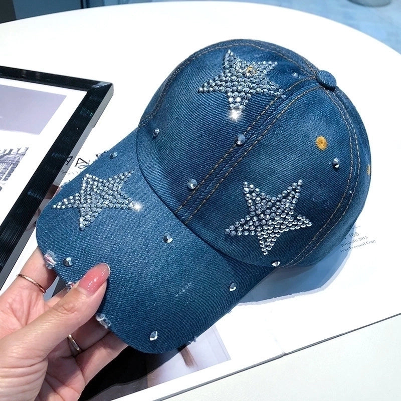 Women's Minimalist Commute Letter Flat Eaves Baseball Cap