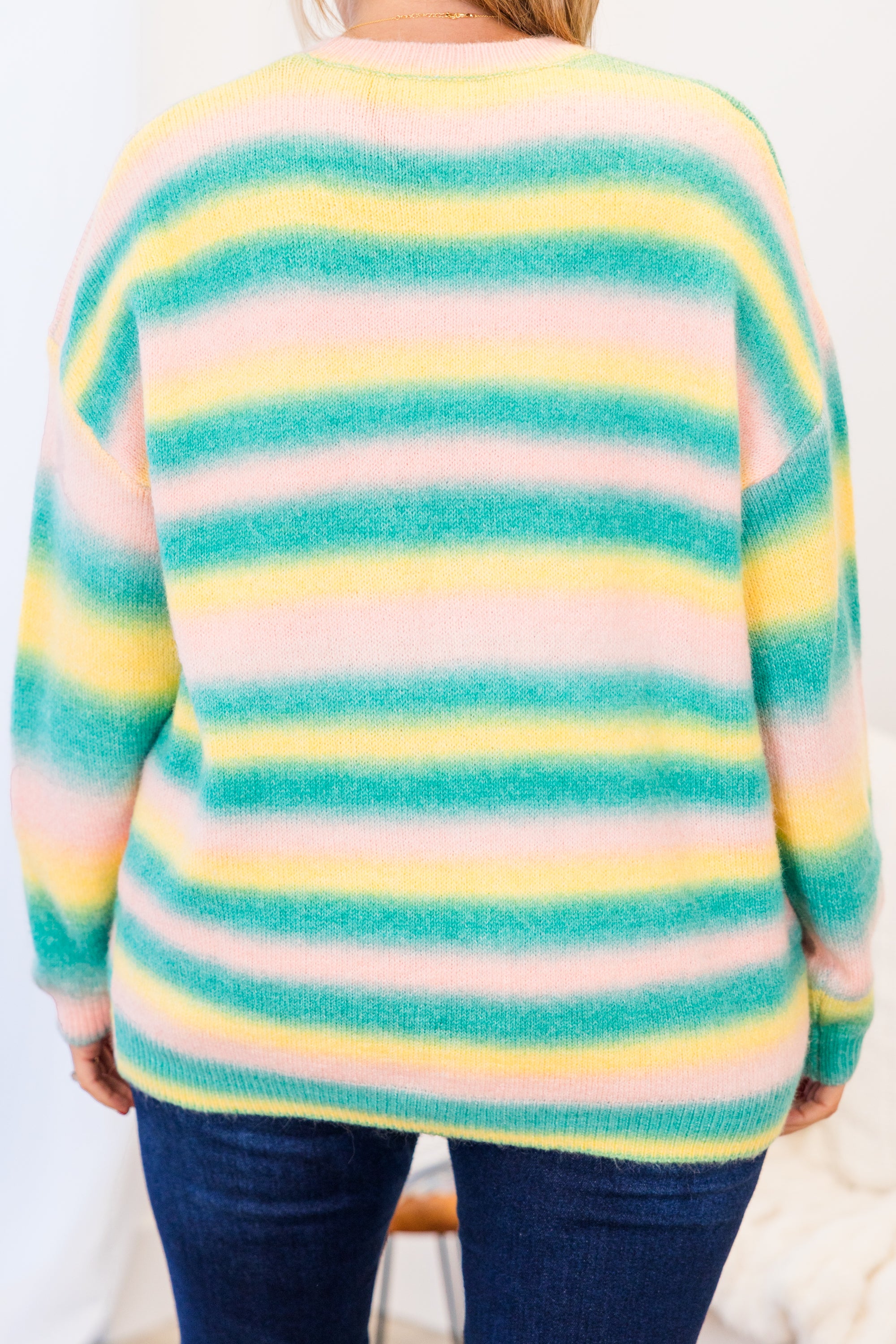 Mystic Mirage Sweater. Mint