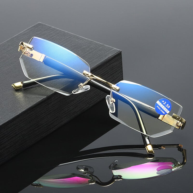 40%OFF🎉 Sapphire high hardness anti-blue light progressive distance reading glasses