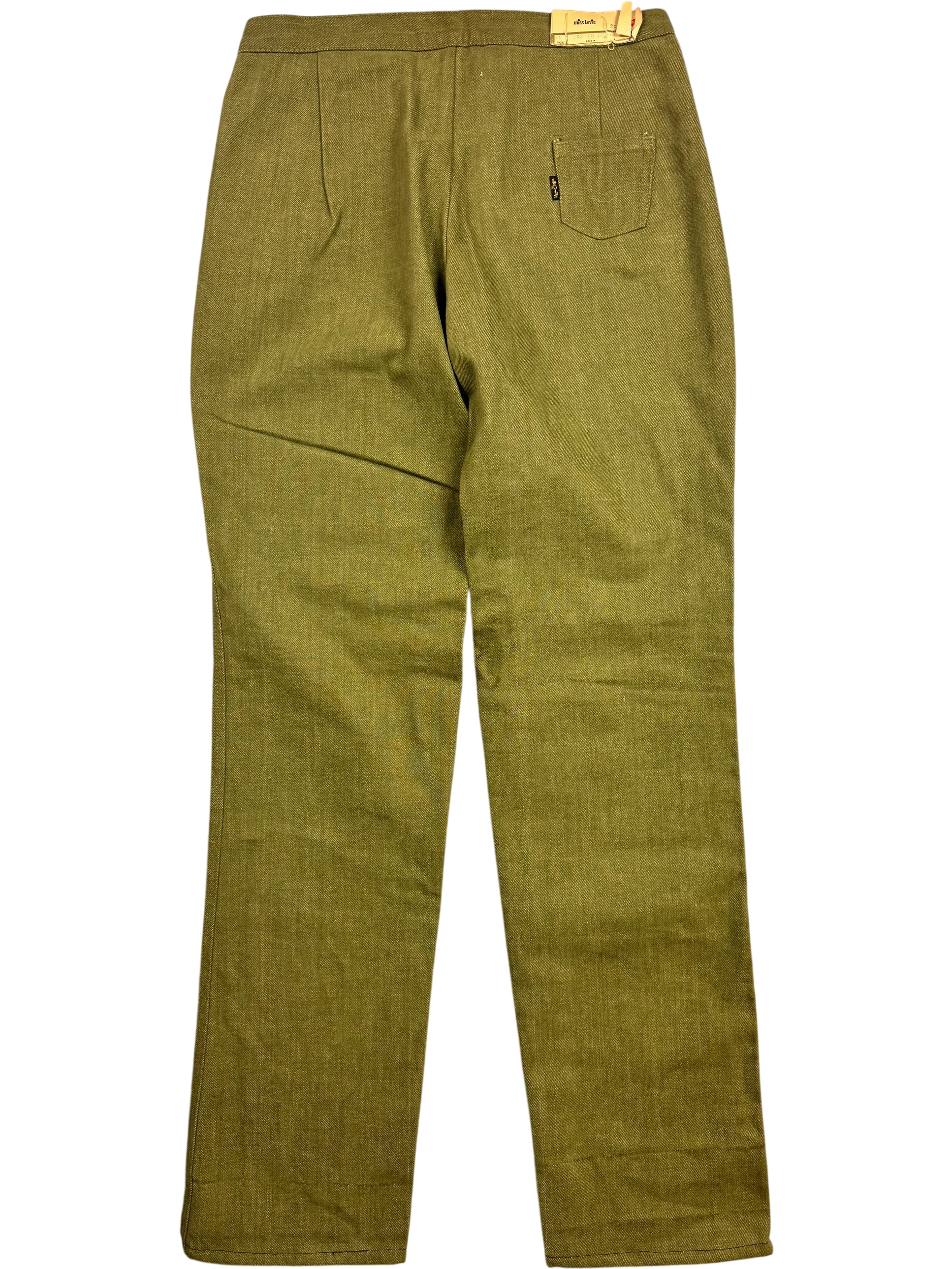 Miss Levi's Olive Green Button-Up Trousers
