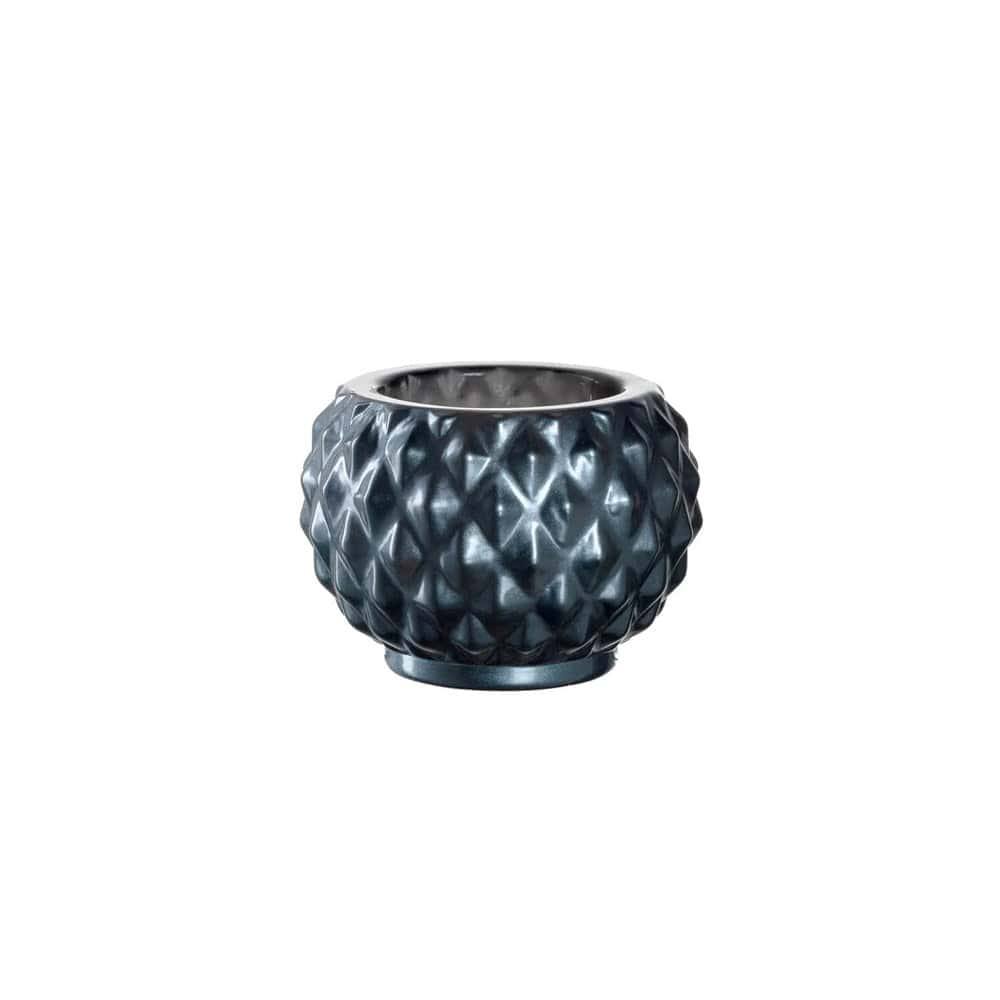 Poesia Tealight Holders. Set of 4 - Dark Blue