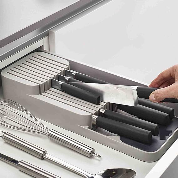 2 Tier Knife Organizer(SA2405-71)-(5610)D/Grey