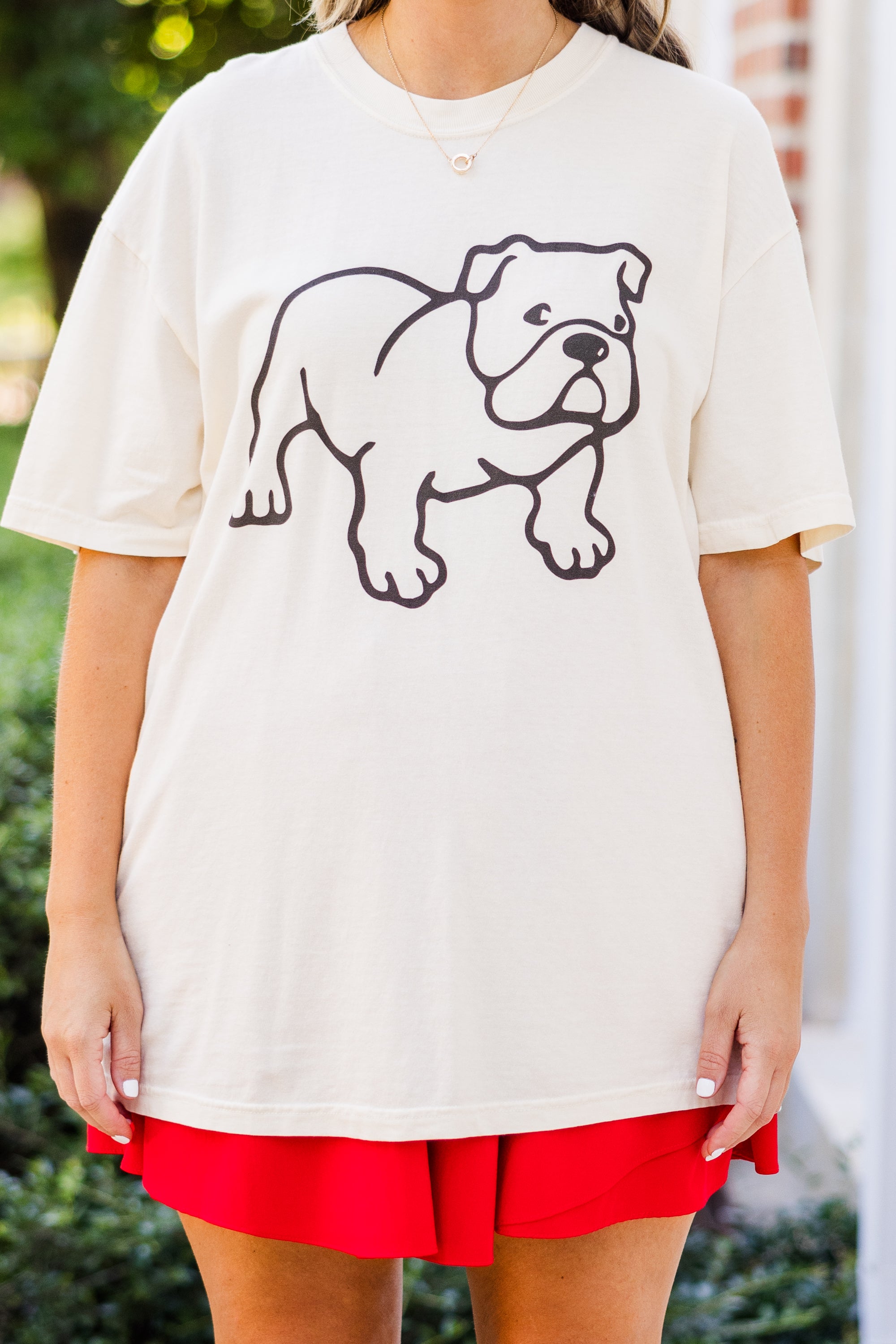 Comfort Colors: My Favorite Dog Tee. Ivory