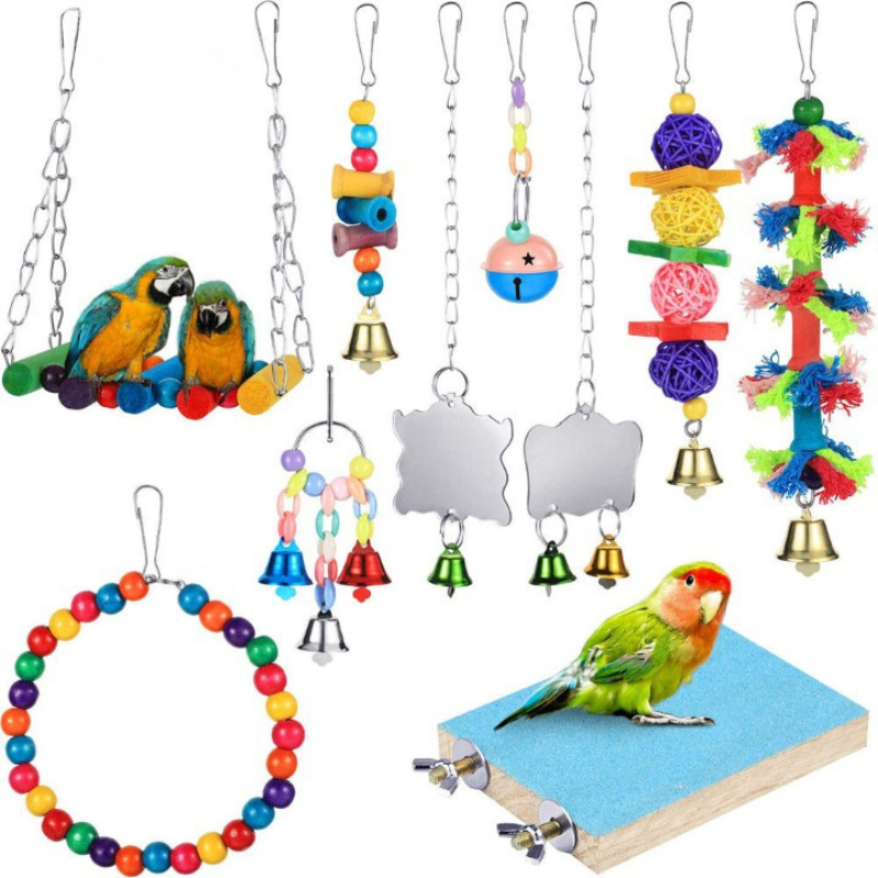 10 Pieces Climbing Birds Toy