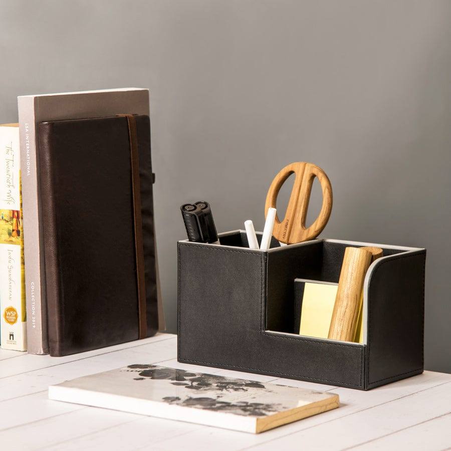 Menlo Desk Organiser - Black