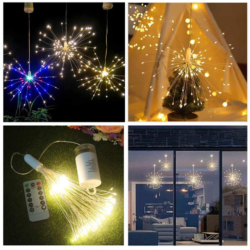 Christmas LED Firework Light