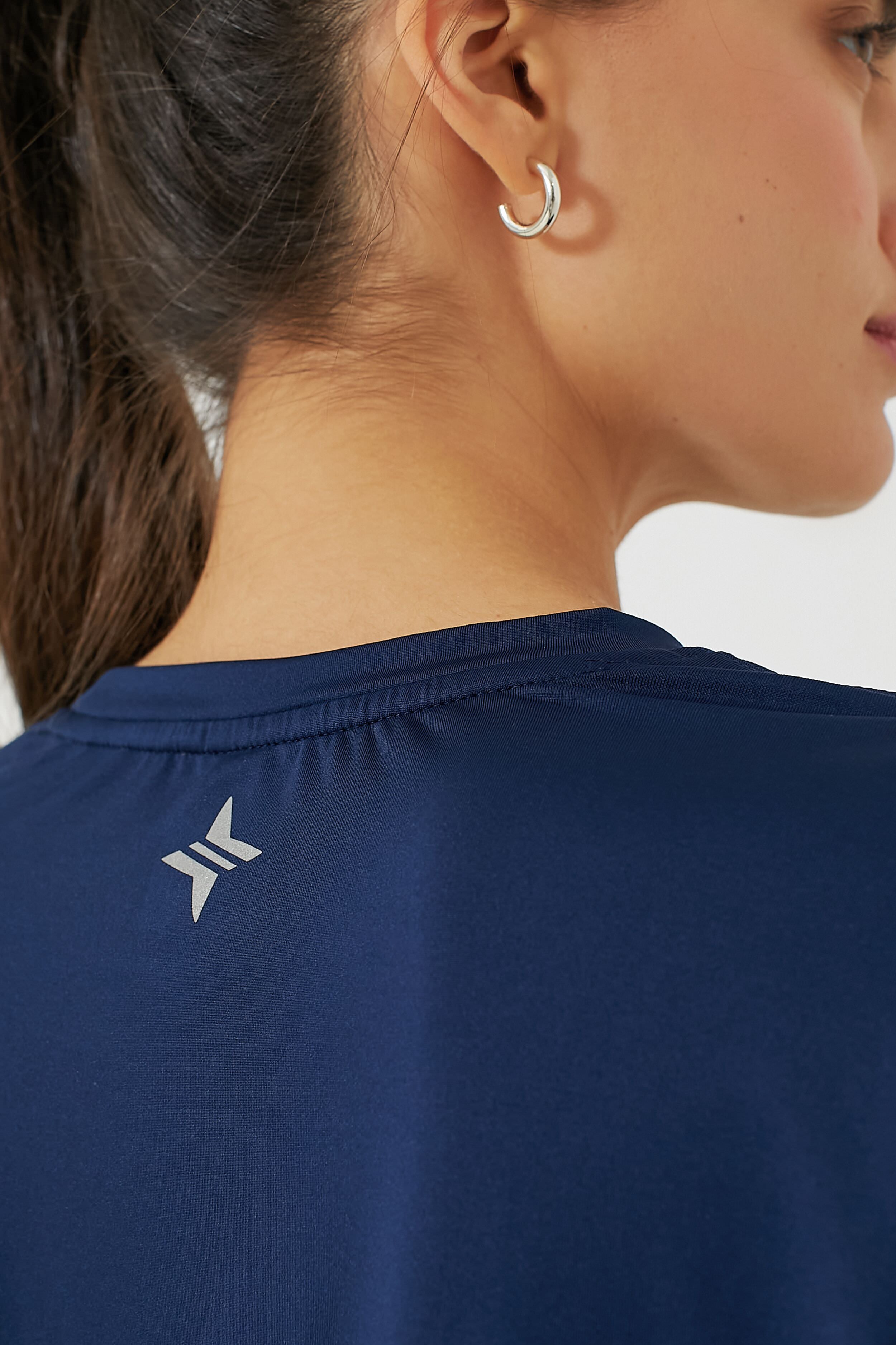 Navy Long Sleeve Ryan Boyfriend Tee