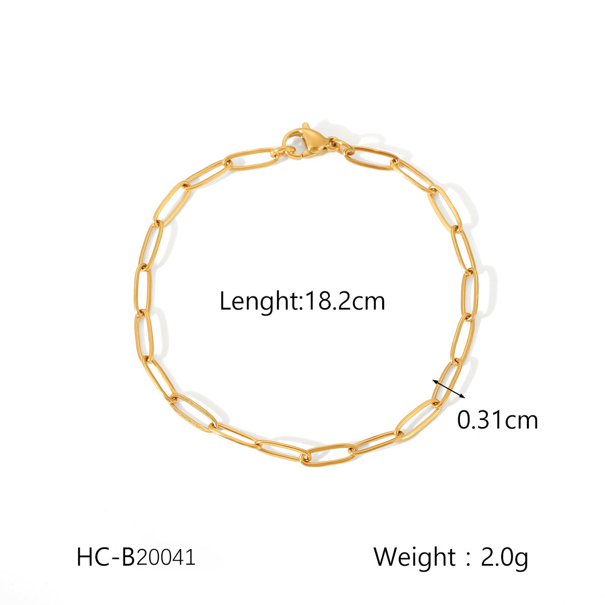 Stainless Steel Bracelet Ot Buckle Love Pearl Bracelet Female Titanium Steel Jewelry