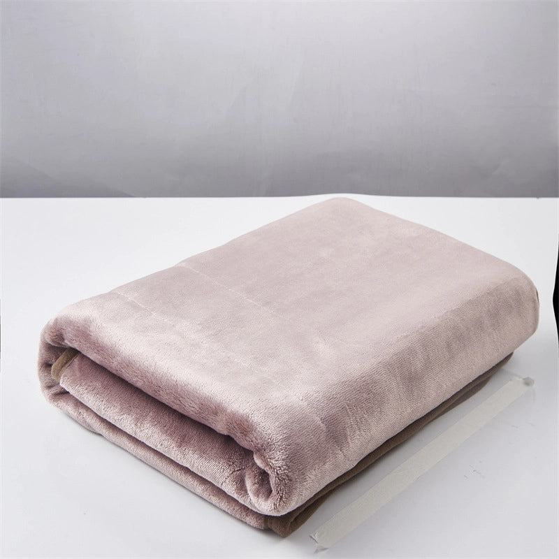 Casual Solid Color Polyester Electric Blanket Bedding