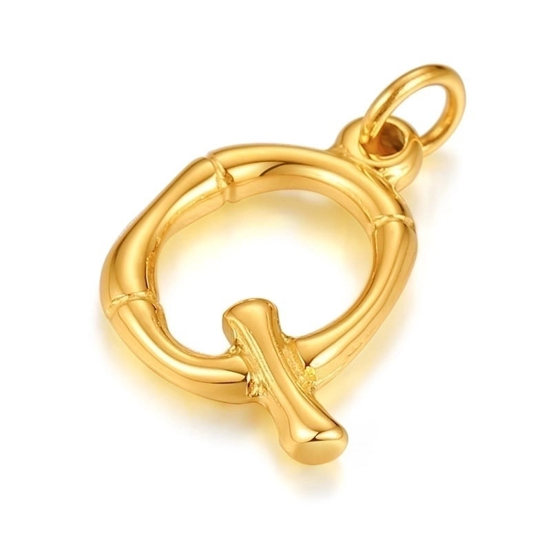 Fashion Letter 201 Stainless Steel 18K Gold Plated Polishing Plating Stainless Steel Necklaces