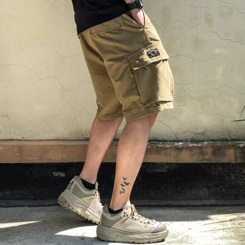 Vintage American Cargo Pocket Camouflage Wash Shorts