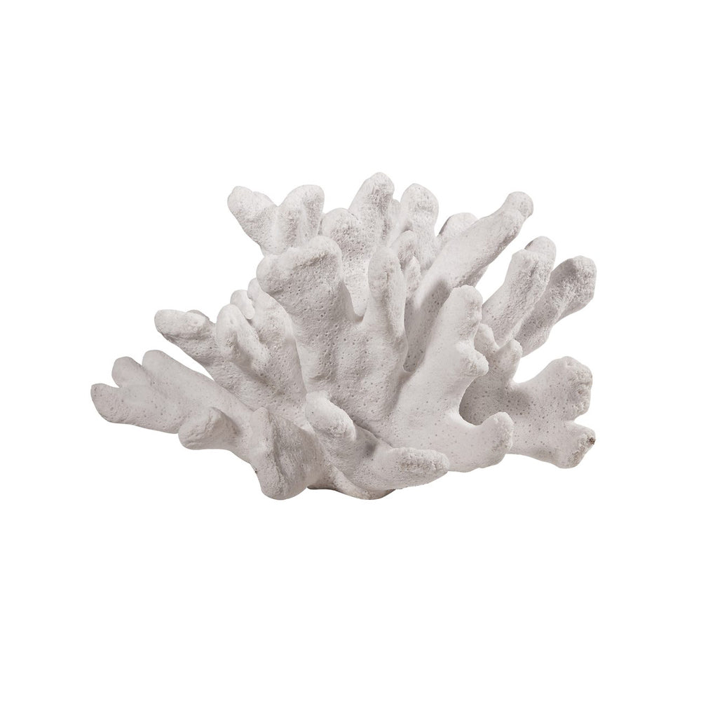 Sea Coral Decorative Sculpture - White