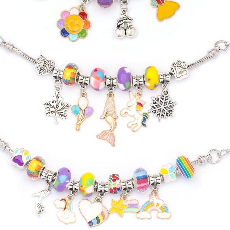 🎉Hot Sale 49% OFF🔥The Best Gift For Children🎀DIY Gorgeous Bracelet Set