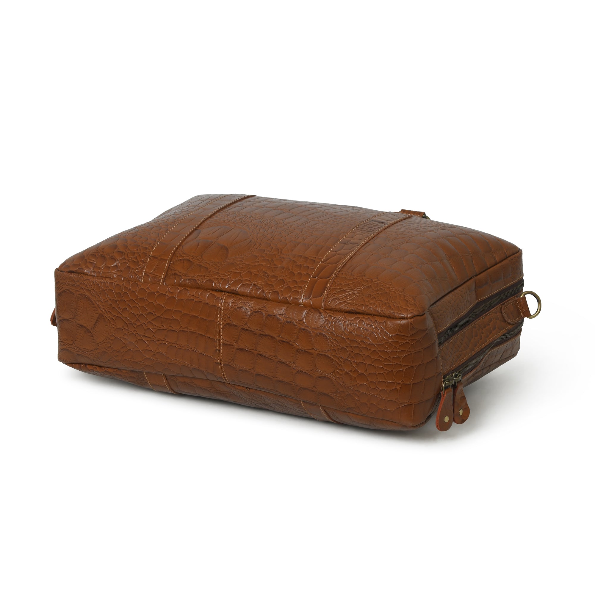 Premium Buffalo Leather Laptop Office Briefcase