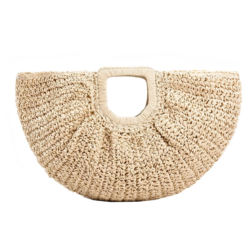 Women's All Seasons Straw Basic Handbag