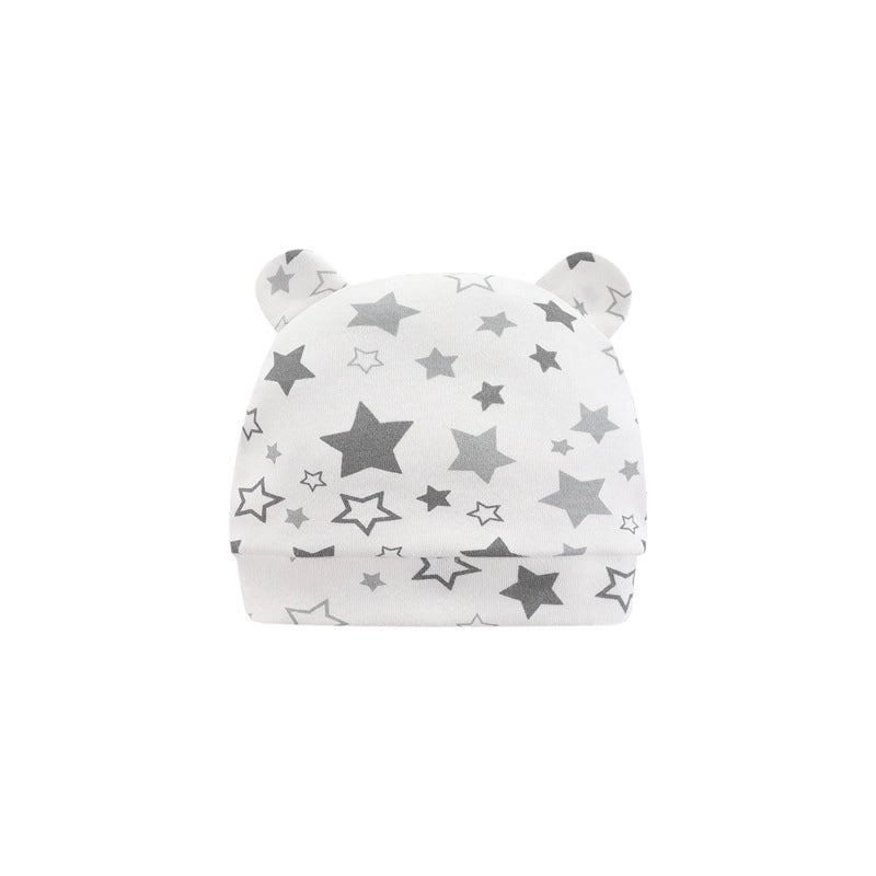 Baby Girl's Baby Boy's Cartoon Style Cute Star Bear Printing Baby Hat