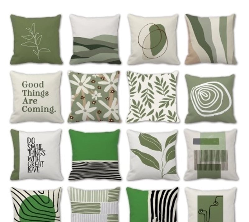 Vacation Plant Plush Pillow Cases