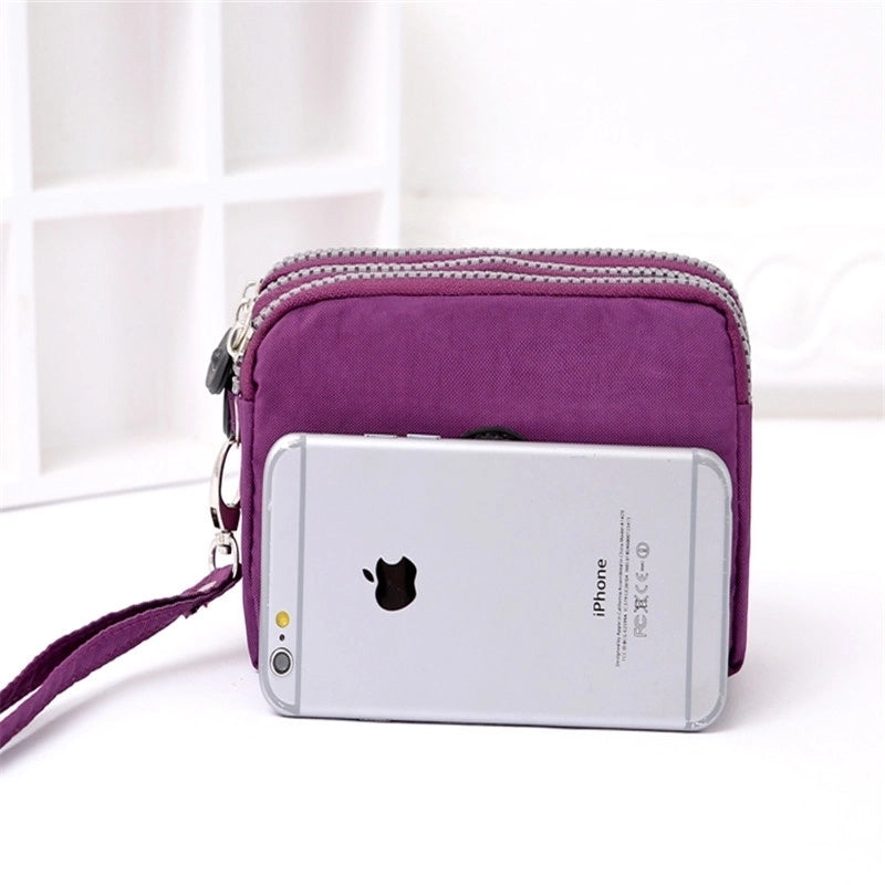 Women's All Seasons Nylon Fashion Phone Wallet