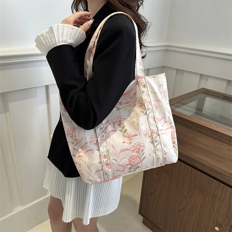 New Trendy Popular Shoulder Women's Bag Fashionable Beautiful Trendy Personality Casual Diagonal Large Capacity Tote Bag